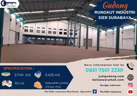 Disewakan Gudang Sier Rungkut Surabaya Dengan Tinggi 9 meter –The EdGe