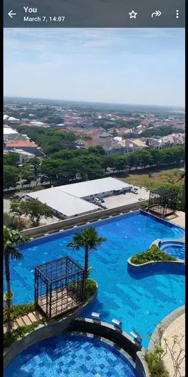 disewakan apartemen amor studio plus luas 25m2