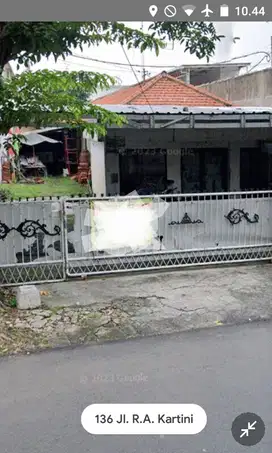 Tempat usaha luas 344 m2 harga 6,5 MIlyar di jalan Kartini, Gresik