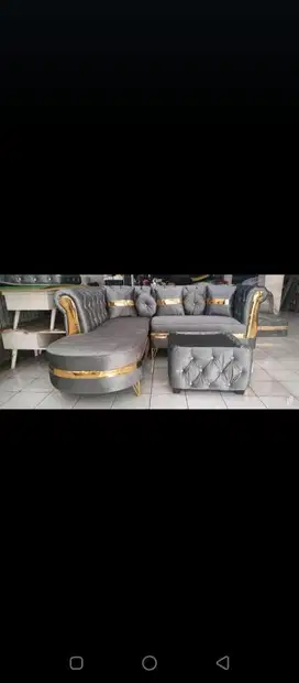 SOFA SUDUT RUANG TAMU SET