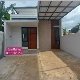 Rumah Pinggir Jalan Raya DP Ringan Free Biaya 15 Menit Tol Cimanggis