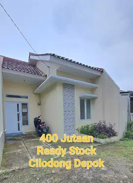 Rumah Siap Huni 400 Jutaan 5Menit ke GDC DP 0 Dekat Stasiun KRL Depok