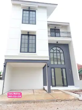 Rumah 2,5 Lantai Dekat Cibubur DP Ringan 7 Menit Tol Cisalak Cijago