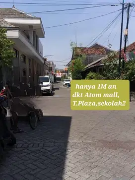 Rumah 1M an dkt Atom mall,T.plaza,BPN surabaya