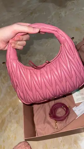 HANDBAGS BORSE IN PELLE BEGONIA TU Tas Miu Miu