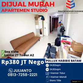 Dijual MURAH Apartemen Studio di Pollux Habibie Batam Center