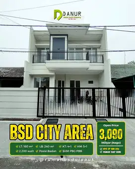 Jual Rumah di Griyaloka BSD dekat Pasar Modern