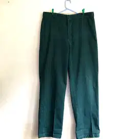 Long pants dickies 874 green hunter chinos