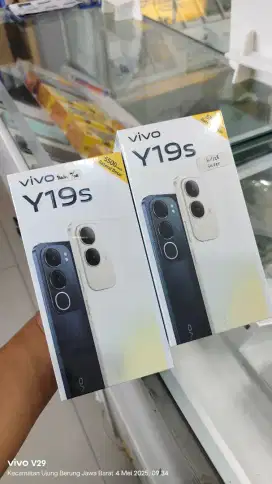 VIVO Y19S 6+6/128 50MP BARU PROMO TERBAIK