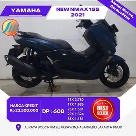 YAMAHA NEW NMAX 155 TAHUN 2021 BERGARANSI, PAJAK HIDUP, SURAT LENGKAP