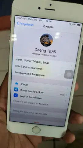 Iphone 6 plus 16gb batangan minus