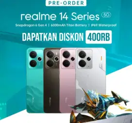 BARU REALME 14T 5G.BATERAI 6000MAH.IP 69.LAYAR SUPER AMOLED