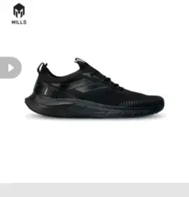 Mills Sepatu Lari Running Shoes Treximo Enerlite Black 9102001