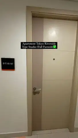 Disewakan Apartemen Studio Full Furnished, Tokyo PIK 2