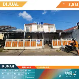Dijual Guest House Dekat Exit Tol di Jl Cakalang Malang