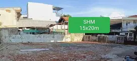 Dijual tanah di Jakarta Pusat, bisa bangun 3-4 rumah