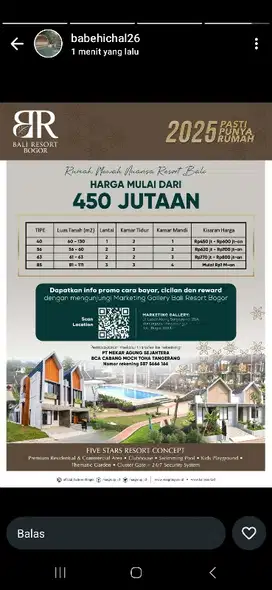 rumah bogor bernuansa bali