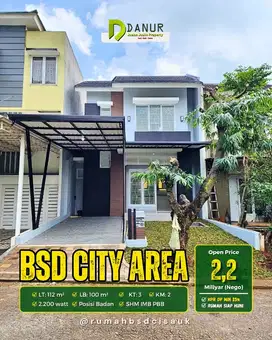 Jual Rumah di Delatinos BSD dekat Stasiun dan Tol
