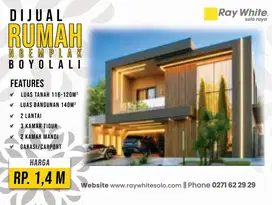 Rumah Baru di Ngemplak Boyolali dekat airport Adisumarmo