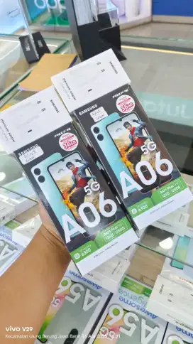 Samsung A06 5G 6+6/128 baru PROMO Resmi