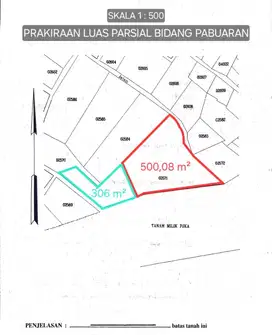 tanah murah 0km dari stasiun KAI Cibinong