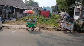 jual tanah kosong 190 meter sertifikat