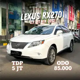LEXUS RX 270t  2.7 AT NIK 2012