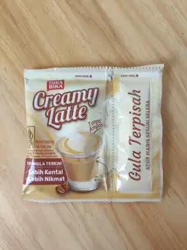 Kopi Sachet Torabika Creamy Latte Gula Terpisah