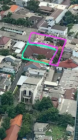 dijual tanah karet, kuningan, lokasi strategis