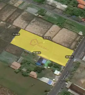 DIJUAL TANAH MURAH PINGGIR JALAN TANAHLOT ZONA WISATA