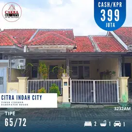 Rumah murah siap renovaai di citra indah city