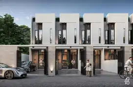 Villa di Medan Timur Komplek Krakatau Ville