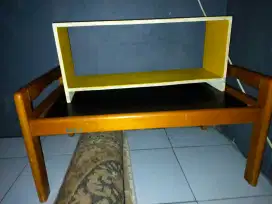 Meja Kayu dan Meja Rak Tempel Dinding/Gantung