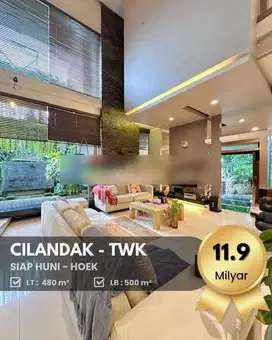 Rumah Bagus Siap Huni SHM Cilandak, Jakarta Selatan