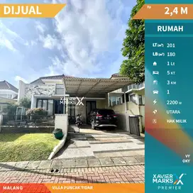 Dijual Rumah Siap Huni Strategis Di Villa Puncak Tidar Malang(OLX531)