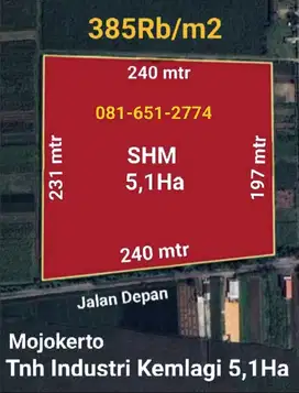 Tanah Industri Mojokerto