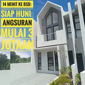 Dijual Cepat Rumah Siap Huni, 3 Kamar Tidur, 14 Menit ke BSD Serpong
