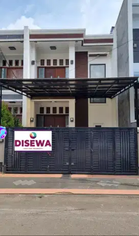 Rumah Modern Furnish, Komplek Billy Moon Pondok Kelapa, Jaktim