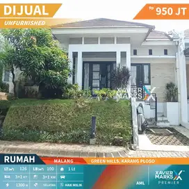 Dijual Rumah Siap Huni Dekat Exit Tol di Green Hills Malang