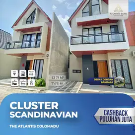 RUMAH 2 LANTAI SCANDINAVIAN COLOMADU DEKAT KAMPUS UMS SHM