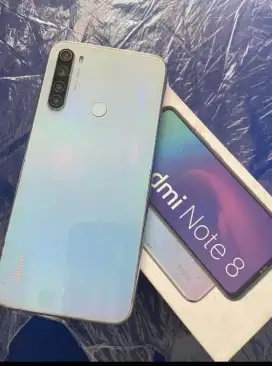 Xiomi redmi note 8 putih 6/128