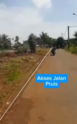 JUAL TANAH STRATEGIS NEMPEL JLN UTAMA ANGKOT