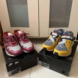 Sepatu Nike Air Max 1 x Nike Air Huarache Patta