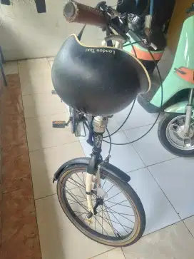 Jual Sepeda Lipat London Taxi 20 Inch FREE HELM LONDON TAXI