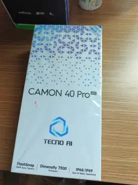 Tecno canon 40 pro 5G Baru beli sore