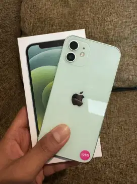 Iphone 12 128gb all operator mulusss warna grenn
