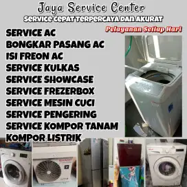 Service AC Bongkar AC Pasang AC Servis Kulkas Mesin Cuci Frezer Wiyung