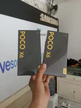 [ Fast respon WA ] Poco X6 5G 12/256 Garansi resmi 15bln