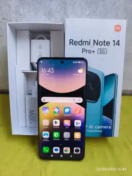 Redmi Note 14 Pro Plus 5G 12/512 Fullset ori garansi On