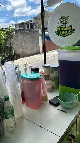 Jaga stand es teh